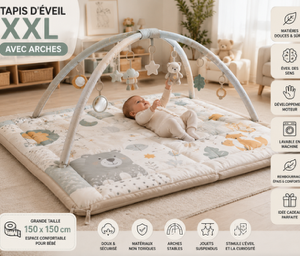 Tapis d'Éveil XXL avec Arche